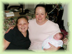 Dena, Avarie and baby Acadia